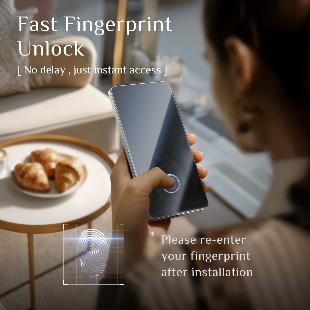 MAGIC JOHN 2nd Generation Samsung Screen Protector - Dust Free Without Bubbles