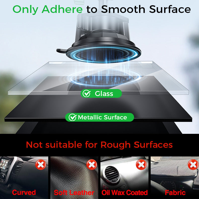 MAGIC JOHN Ultra Durable 360° Rotating Magnetic Car Holder