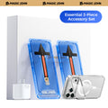 MAGIC JOHN 3 Piece Accessory Set for iPhone 17 / Air / Pro / Pro Max