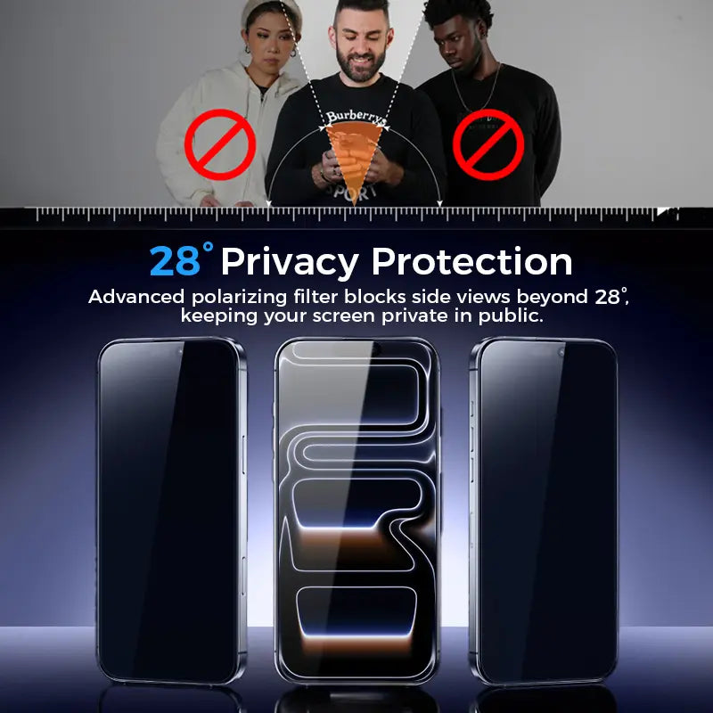 MAGIC JOHN 3rd Generation Screen Protector for iPhone 17/Air/Pro/Pro Max- Automatic Dust Free Eco-Friendly Protection