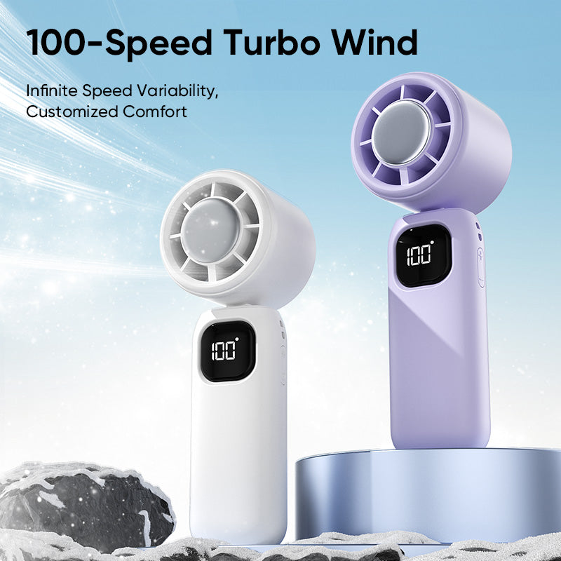 MAGIC JOHN Handheld Fan with Superconducting Tech