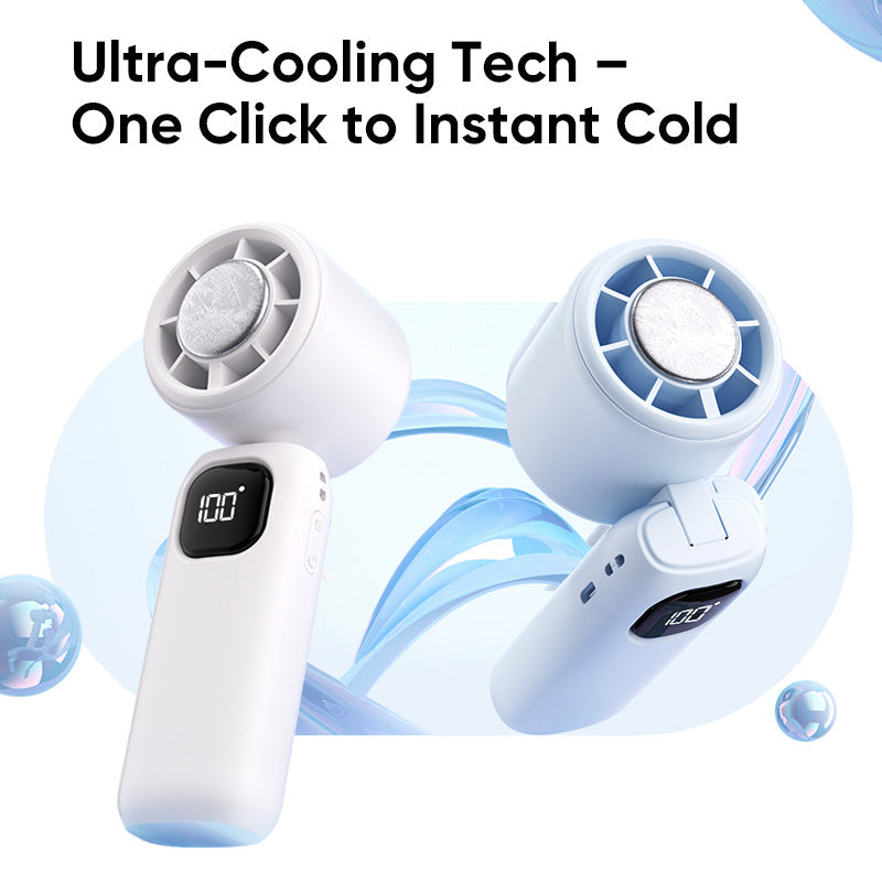 MAGIC JOHN Handheld Fan with Superconducting Tech