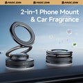 MAGIC JOHN 360° Rotating Magnetic Car Mount with Built-in Fragrance