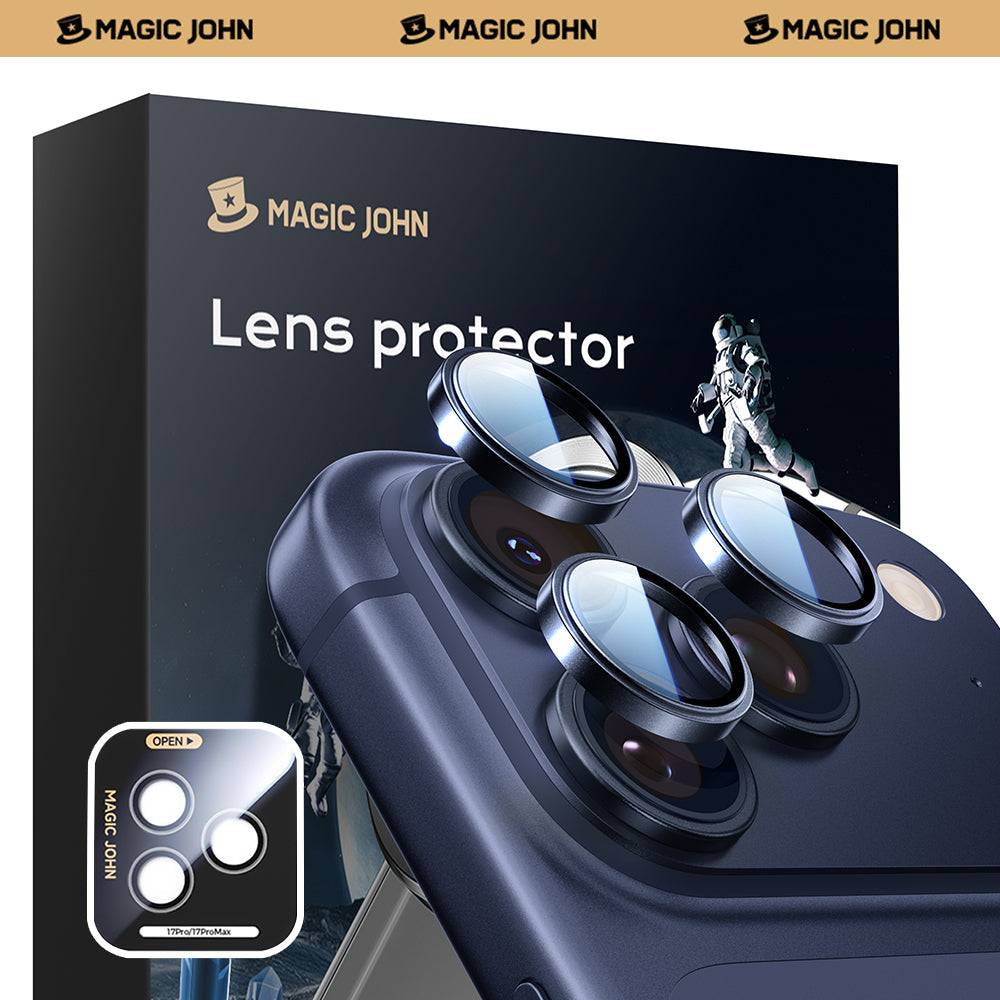 MAGIC JOHN Camera Lens Protector For iPhone 11/12/13/14/15/16/17 Series