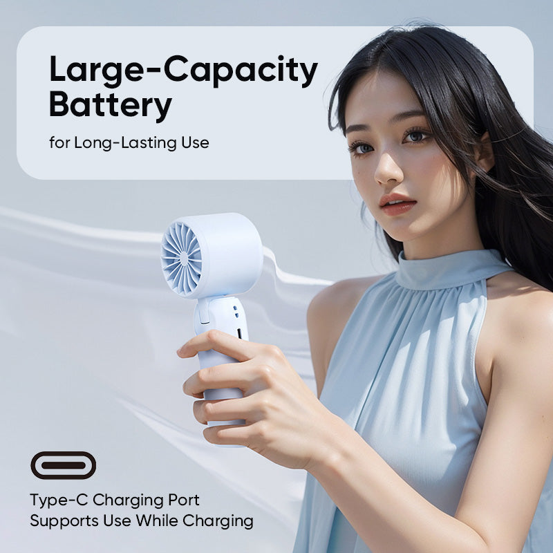 MAGIC JOHN Handheld Fan with Superconducting Tech