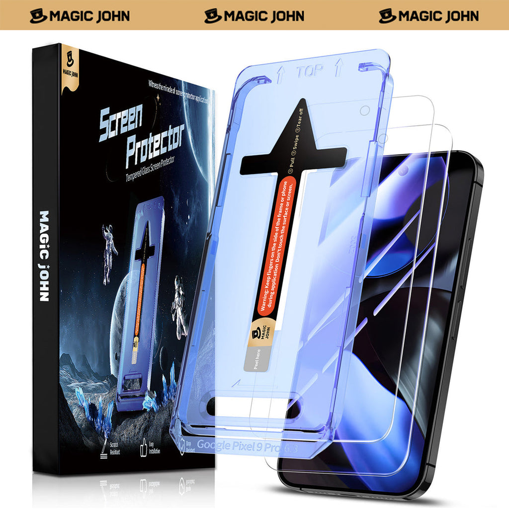 MAGIC JOHN 2nd Generation Google Screen Protector - Dust Free Without Bubbles